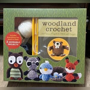 Woodland Crochet Kit - Adorable Animal Projects
